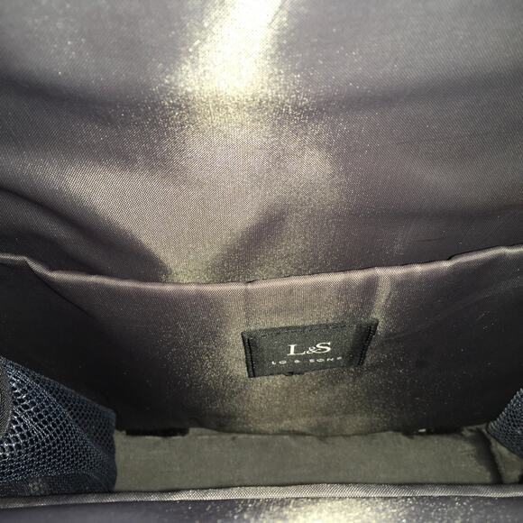 Lo & Sons L&S Hanover Deluxe Backpack Navy Camouflage Removable Liner Travel - Picture 11 of 13